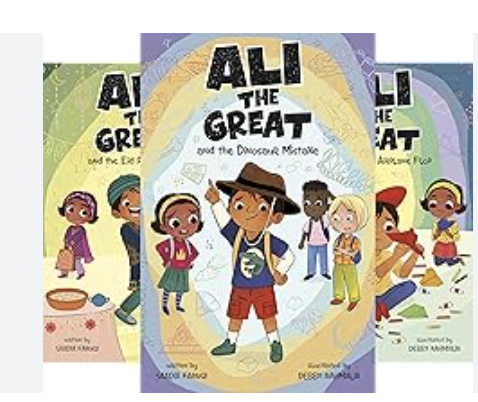 pictures of 3 Ali the Great books